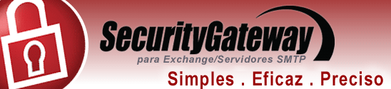 Security Gateway para Exchange/Servidores SMTP